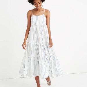 Madewell Tier Midi Dress